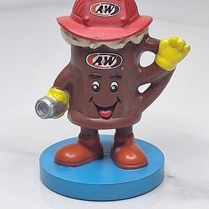 Root Beer Character Toy - Brown and Yellow